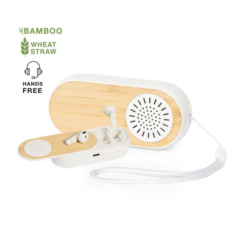 Lautsprecher KopfhÃ¶rer  avec logo publicitaire Gissel