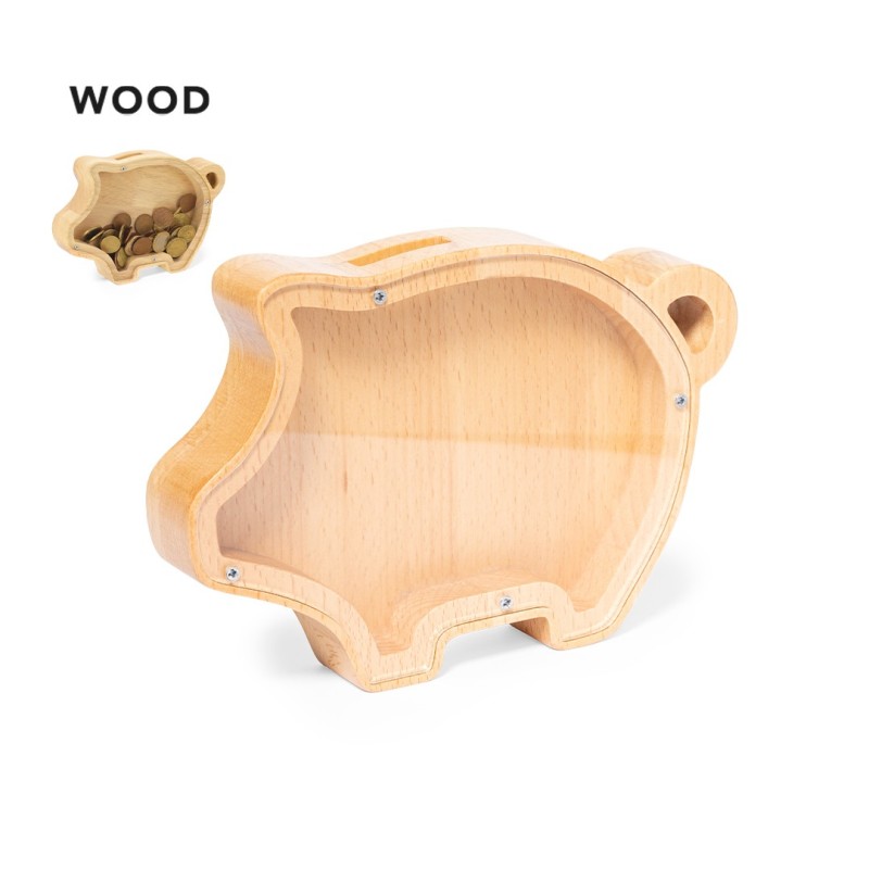 Sparschwein avec logo Jasara Sparschwein avec logo Jasara