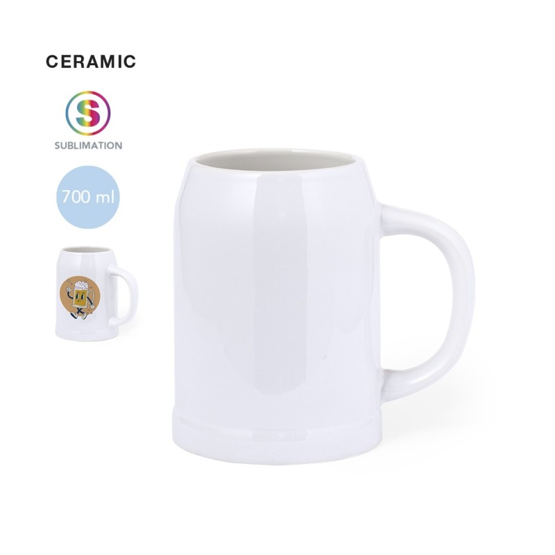 Sublimations Krug  avec logo promotionnel Heim Sublimations Krug  avec logo promotionnel Heim