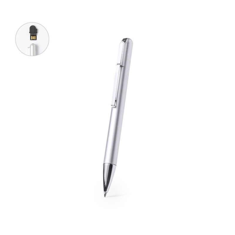 Stylo USB Rond 16 avec impression publicitaire GB Stylo USB Rond 16 avec impression publicitaire GB