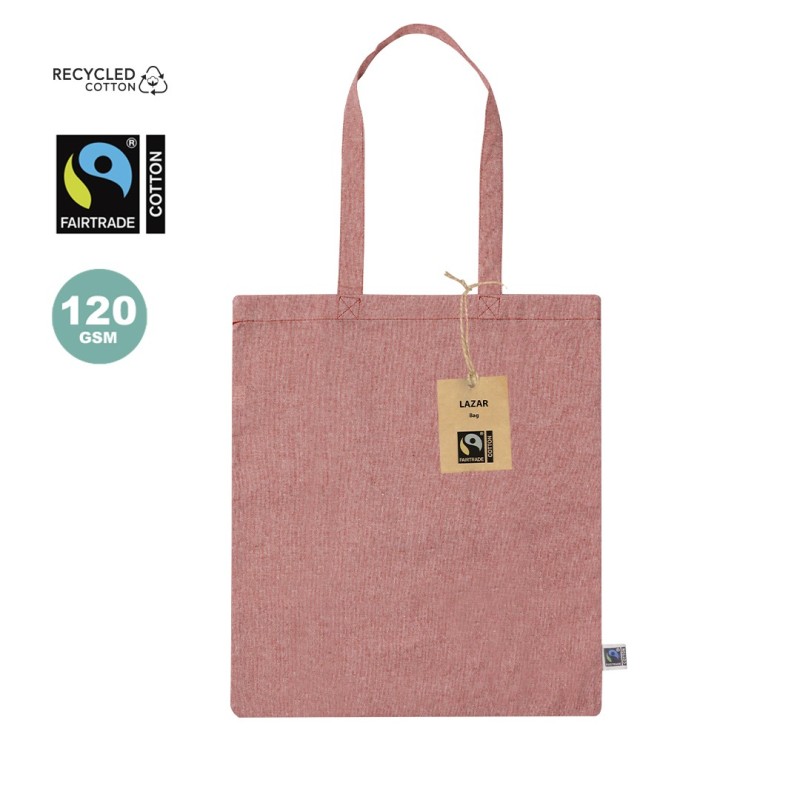 Tasche Lazar  avec impression publicitaire Fairtrade Tasche Lazar  avec impression publicitaire Fairtrade
