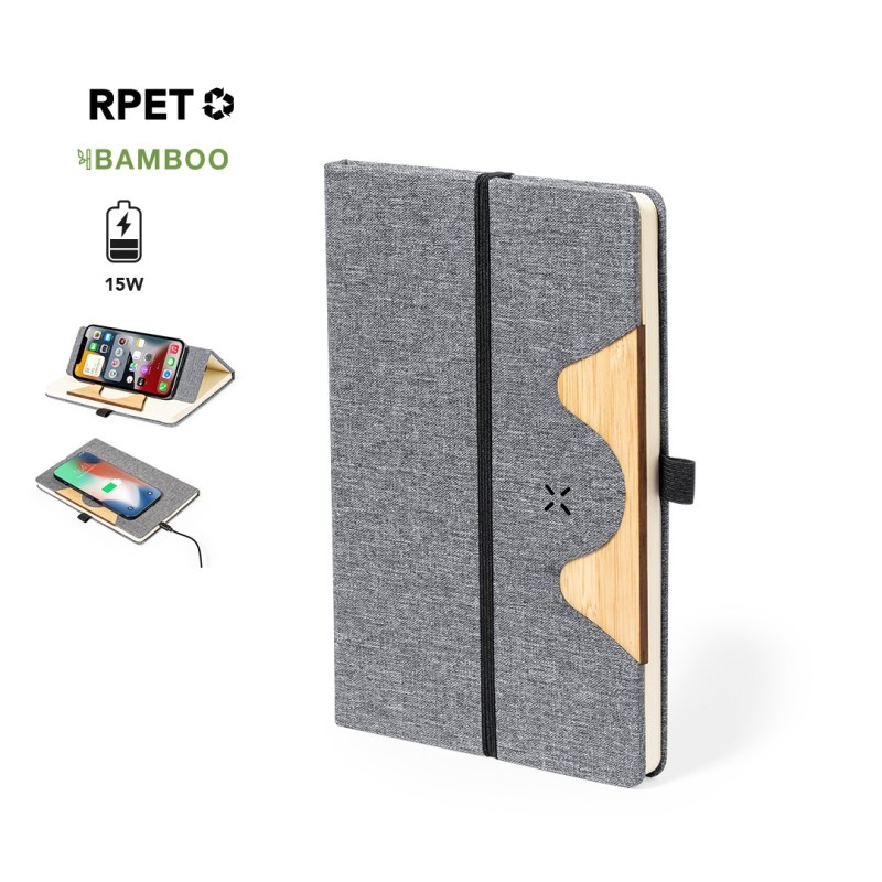 Ladegerät Notizblock avec logo promotionnel Dalou Ladegerät Notizblock avec logo promotionnel Dalou