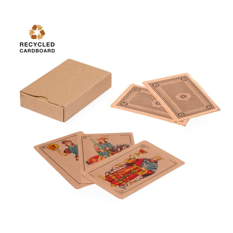 Spanisches Kartenspiel avec logo personnalisé Brisca Spanisches Kartenspiel avec logo personnalisé Brisca