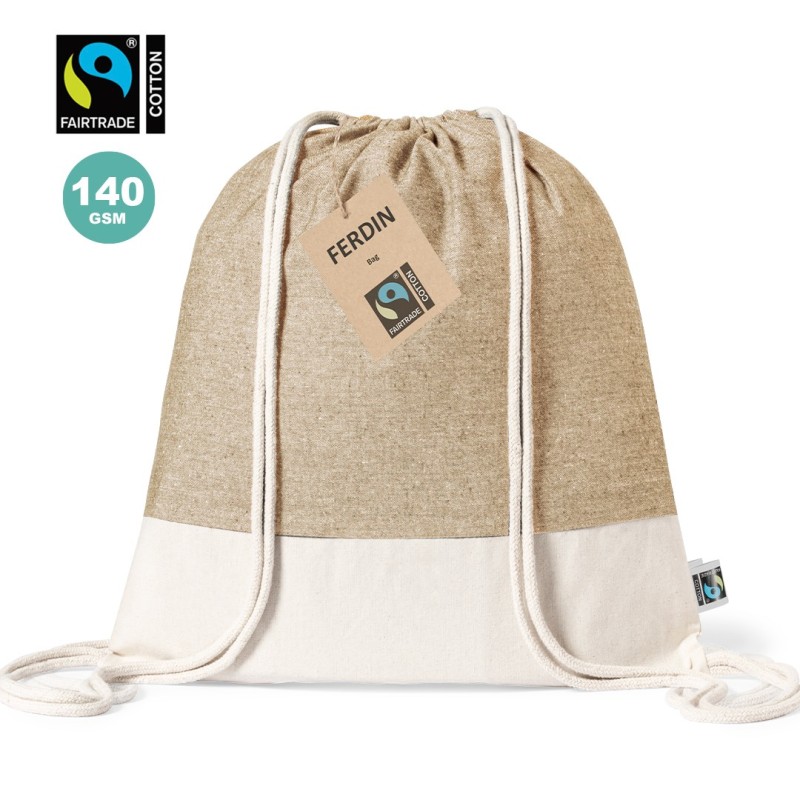 Sac à Dos Ferdin avec logo promotionnel Fairtrade Sac à Dos Ferdin avec logo promotionnel Fairtrade