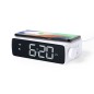 Fabirt - Lampe 36 Leds. Lumière à Intensité Réglable. Chargeur Sans Fil 10W. Connexion Bluetooth