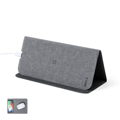 Kimy - Sans Fil 10W. Antidérapant | Polyester 300D RPET/ Suédine