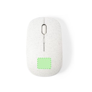 Estiky - Sans Fil. Optique. Bouton DPI. 1 Pile AA Non Incluse | Paille de Blé/ ABS