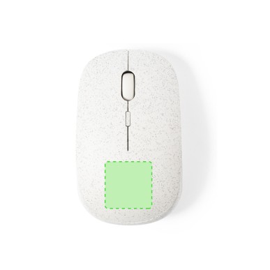 Estiky - Sans Fil. Optique. Bouton DPI. 1 Pile AA Non Incluse | Paille