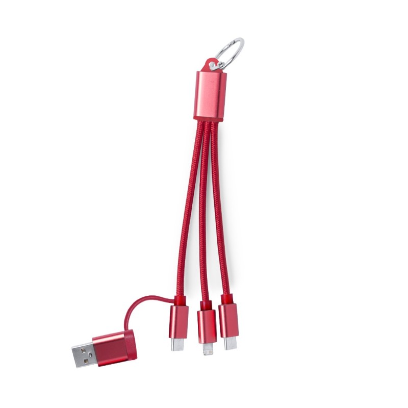 Frecles - Connexion Micro USB, Type C et Lightning 5V DC 2.4A | Aluminium