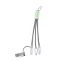 Frecles - Connexion Micro USB, Type C et Lightning 5V DC 2.4A | Aluminium