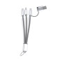 Frecles - Connexion Micro USB, Type C et Lightning 5V DC 2.4A | Aluminium