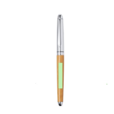 Notium - Kugelschreiber und Roller Pen. Jumbo Mine | Bambus/ Metall