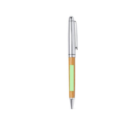 Notium - Kugelschreiber und Roller Pen. Jumbo Mine | Bambus/ Metall