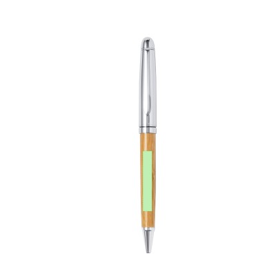 Notium - Kugelschreiber und Roller Pen. Jumbo Mine | Bambus/ Metall