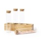 Tumber - 4 Pièces. 70 ml | Verre Borosilicate/ Bambou/ Liège Tumber - 4 Pièces. 70 ml | Verre Borosilicate/ Bambou/ Liège