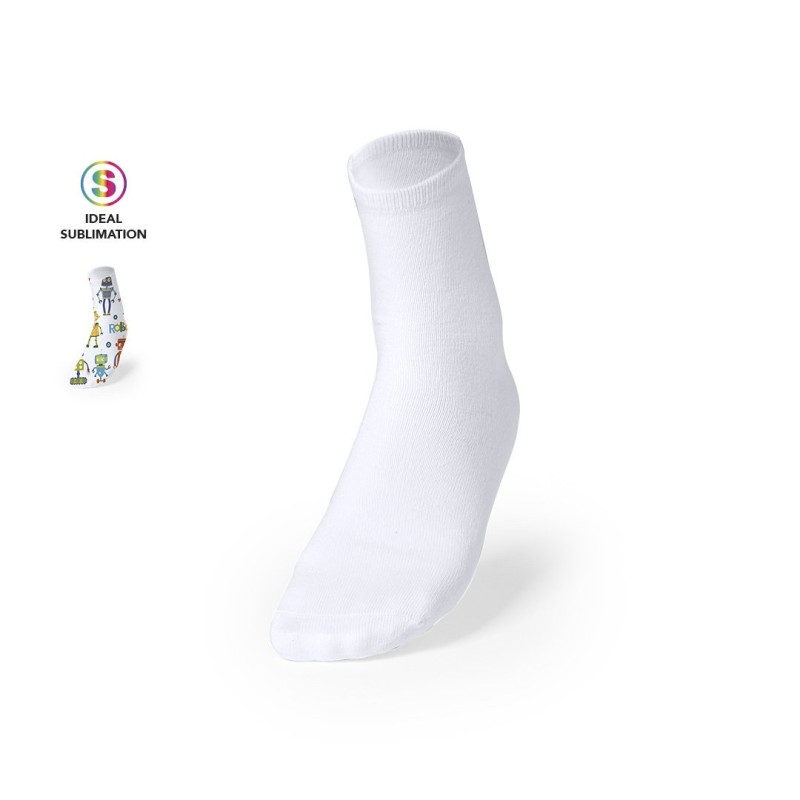 Chaussette Sublimation avec logo personnalisé Sakam Chaussette Sublimation avec logo personnalisé Sakam