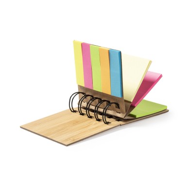 Feros - 75 Haftnotizen 5 x 7 cm. 125 Mini Haftnotizen 1,5 x 5 cm | Bam