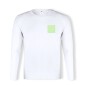 Iconic Long Sleeve T - 100% Coton Peigné Ring Spun 140 g/ m2