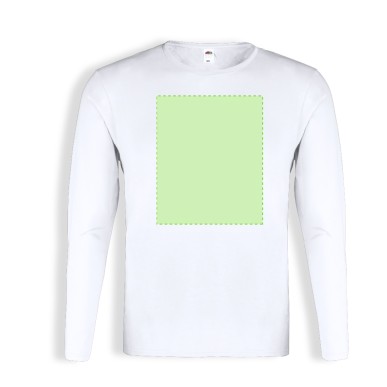 Iconic Long Sleeve T - 100% Coton Peigné Ring Spun 140 g/ m2
