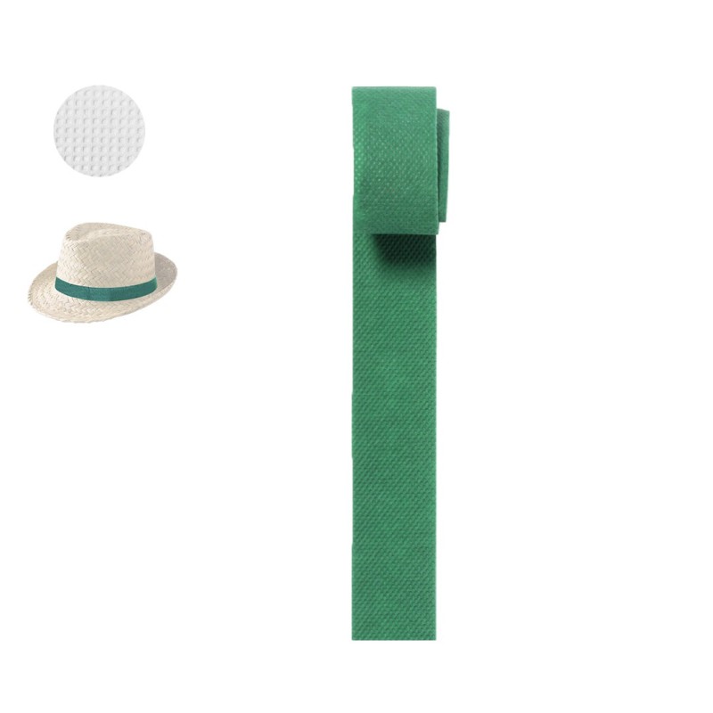 Ruban Chapeau avec impression publicitaire Nwovenband Ruban Chapeau avec impression publicitaire Nwovenband