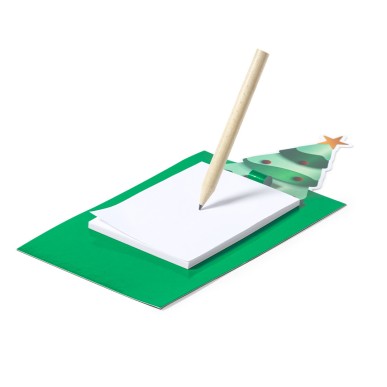 Clemen - 40 Blätter Notizblock. Bleistift Inklusive