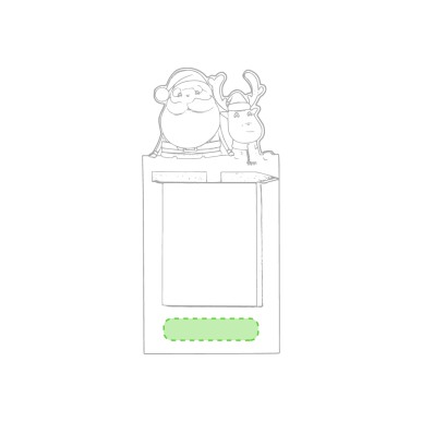 Larry - 40 Blätter Notizblock. Bleistift Inklusive