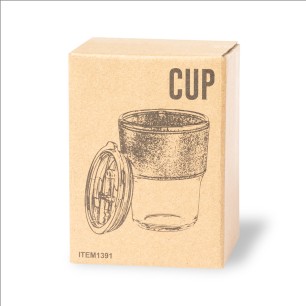 Teils - 400 ml | Borosilikat Glas/ PU