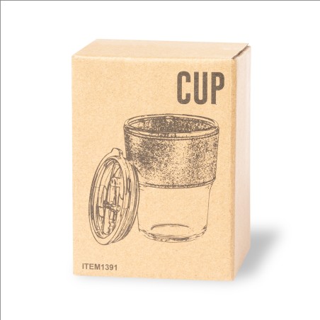 Teils - 400 ml | Borosilikat Glas/ PU