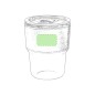 Teils - 400 ml | Verre Borosilicate/ PU