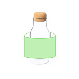 Ricadel - 800 ml | Borosilikat Glas/ Kork