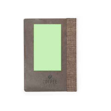 Lando - Couverture Rigide. 100 Feuilles | Fibre de café/ PP
