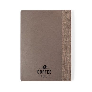 Lando - Couverture Rigide. 100 Feuilles | Fibre de café/ PP