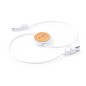 Rizzo - Convient au transfert de données. Câble Extensible. Connexion Micro USB, Type C et Lightning 9V DC 2.1A | Coco