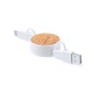 Rizzo - Convient au transfert de données. Câble Extensible. Connexion Micro USB, Type C et Lightning 9V DC 2.1A | Coco