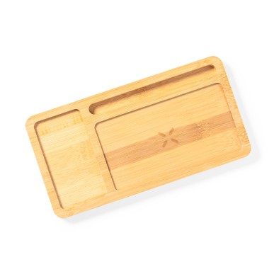 Golbar - Sans Fil 15W. Sortie USB | Bambou