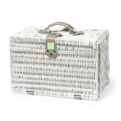 Midland - 12 Pièces. 2 Services | Osier/ Polyester/ Aluminium