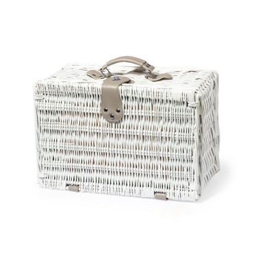 Midland - 12 Pièces. 2 Services | Osier/ Polyester/ Aluminium