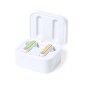 Billins - Sans Fil 10W. Connexion Bluetooth. Batterie 30 mAh/ Poste de Charge 300 mAh | Bambou/ ABS