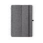 Maisux - Couverture Rigide. 70 Feuilles | Polyester 300D RPET/ Paille de Blé/ PP
