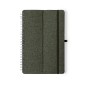 Maisux - Couverture Rigide. 70 Feuilles | Polyester 300D RPET/ Paille de Blé/ PP