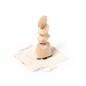 Ketel - 4 Stück. Baumwolle Etui | Holz