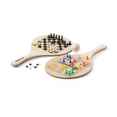 Pecter - 3 Jeux. Étui Coton | Bois/ Paille de Blé/ PP