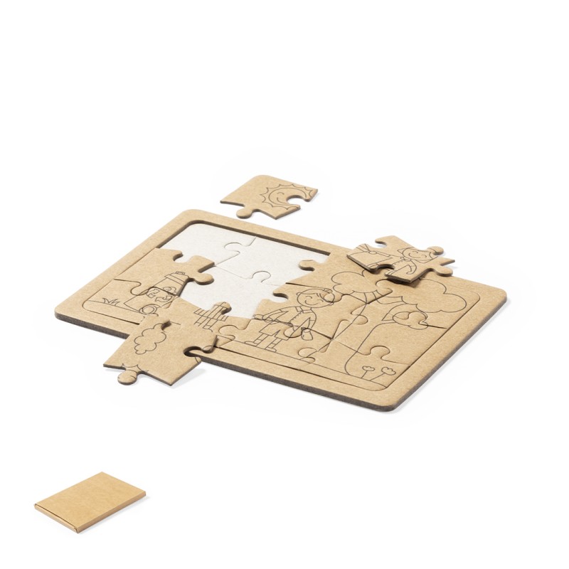 Clavier - 2 Puzzles 12 Stück | Reclycling Pappe
