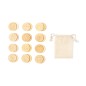 Lauby - 24 Stück. Baumwolle Etui | MDF Lauby - 24 Stück. Baumwolle Etui | MDF